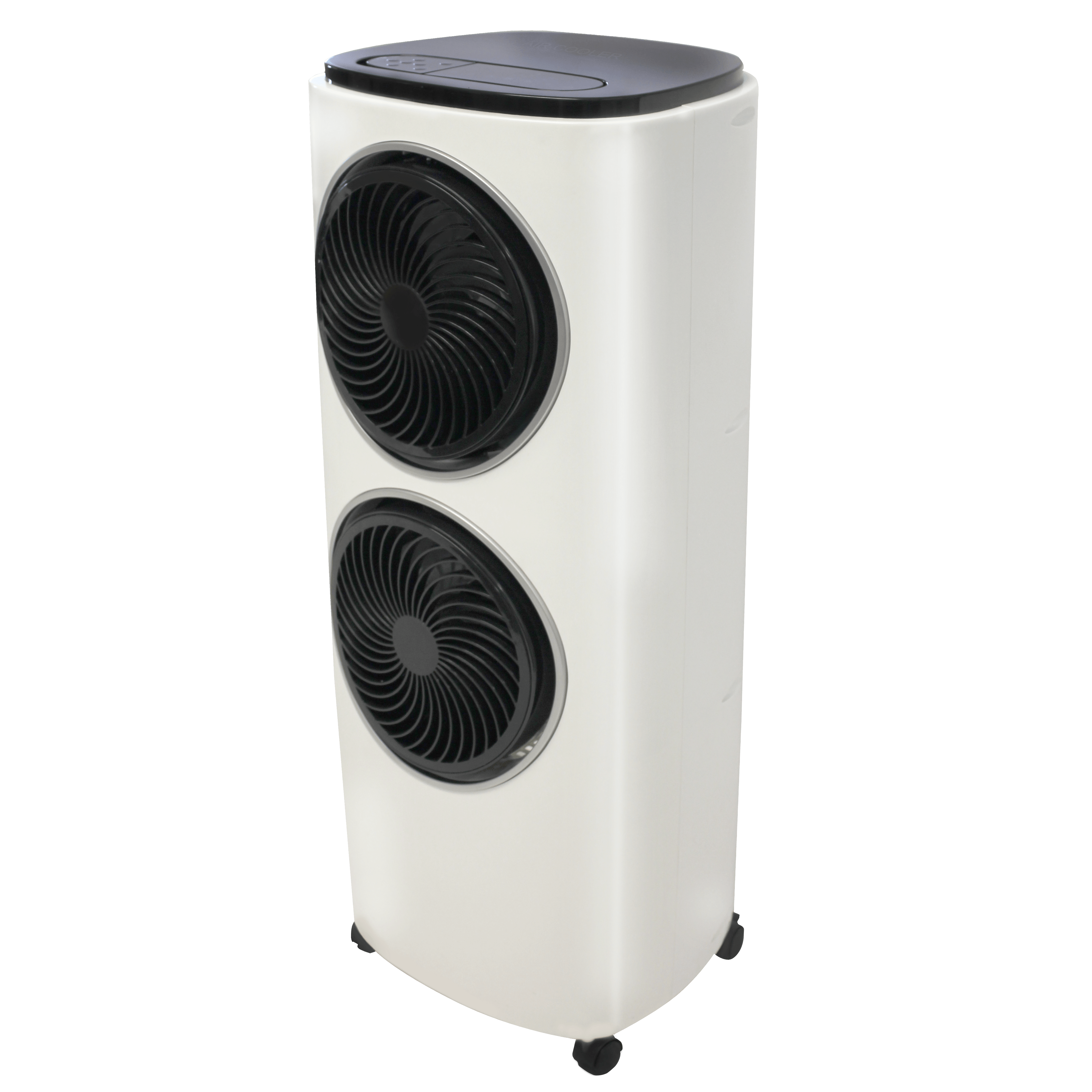 TWIN FAN EVAPORATIVE AIR COOLER WITH REMOTE CONTROL